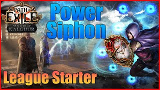 POWER SIPHON TRICKSTER🪄My League Starter Build Guide for Path of Exile 325 Settlers of Kalguur [upl. by Elamrej]