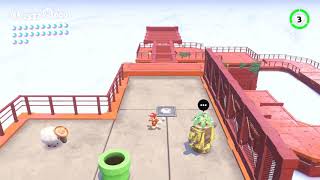 Super Mario Odyssey  Forstland  74  Schafehüten auf der Stahlbrücke [upl. by Hastie]