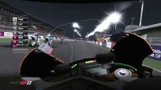 MotoGP™13 Gameplay Video 6  Commercial Bank Grand Prix of Qatar [upl. by Geanine761]