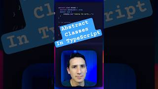 Abstract Classes in TypeScript typescript typescripttutorial coding programming [upl. by Adneral622]