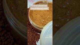 Coffee Scrub for brightening your skin within a month starboy coffee diy skincare brightening [upl. by Eceined]