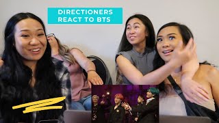 Showing 1D fans BTS  Boy With Luv Mikrokosmos Anpanman Magic Shop Dope Baepsae Fire Run Live [upl. by Anitsirhcairam]