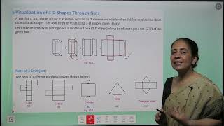 CHAPTER 12 VISUALISING SOLID SHAPES  MATHEMATICS CLASS 8 [upl. by Buyer859]