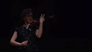 Christine Bernsted plays Fritz Kreisler  Recitativo and Scherzo Caprice op 6 [upl. by Aihsit]