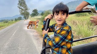 TIGER Etni Paas Aagya 😲 Road Pe [upl. by Ytineres]