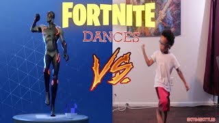 FORTNITE DANCE CHALLENGE IN REAL LIFE [upl. by Elodia]