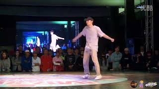 Iris 席嘉琪 win vs Amber  Hiphop Round of 3216  WIB Final 總決賽 2016 [upl. by Sherourd]