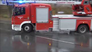 HLF DLK Freiwillige Feuerwehr Lübbecke [upl. by Mae]