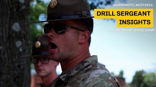 Drill Sergeant Insights  1st Regiment Basic Camp  CST 2024 [upl. by Kaiser]