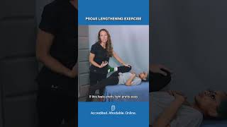 How to Stretch The Psoas Muscle [upl. by Brawley]