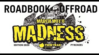 ROADBOOK EN MOTO OFFROAD Madness 2020 [upl. by Conrade668]