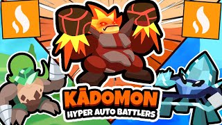 This AMAZING AUTOBATTLER Has EVERYTHING YOU WANT  Kādomon Hyper Auto Battlers [upl. by Nahttam448]