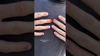 I think they came out cute🧡🌻🎃 nailart malenails fallnails halloweennails naturalnails nails [upl. by Marmaduke386]