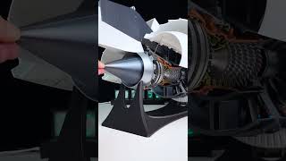 Aircraft turbofan engines automobile enginemodel 3dprinting modelenginemaker [upl. by Nabois41]