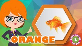 Orange Colour Song for kids  Learn Colors  Rhymes for Children  Bindis Music amp Rhymes [upl. by Matthaeus139]