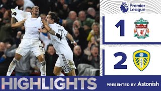 SUMMERVILLE SCORES DRAMATIC WINNER  LIVERPOOL 12 LEEDS UNITED  PREMIER LEAGUE HIGHLIGHTS [upl. by Bess]