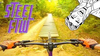 STEEL HARDTAIL KNOWS NO LIMITS  Black Diamond Jump Line [upl. by Catha693]