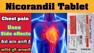 nicorandil tablet ip 5mg hindi  nikoran 5mg tablet  nicorandil mechanism of action [upl. by Lynsey605]