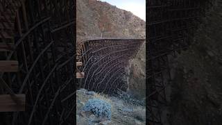 Goat Canyon Trestle Bridge abandonedtrain train railroadlife [upl. by Lekzehcey238]