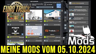 ETS2 v151 Mod ▶️ Meine Mods vom 05102024 Deutsch [upl. by Epp340]