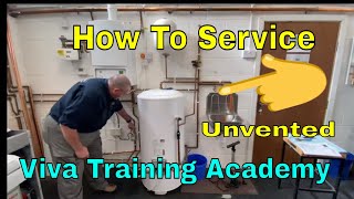 How To Service An Unvented Hot Water Cylinder Roy Fugler [upl. by Enilkcaj]