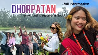 Dhorpatan the only hunting reserve in Nepal full budget details [upl. by Polard726]