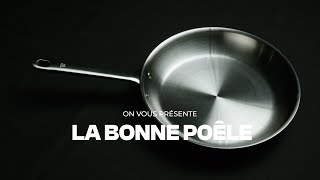 ATMA  La Bonne Poêle 100 inox 3 plis [upl. by Urbannai]