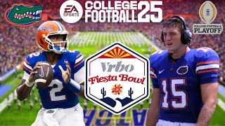 TIM TEBOW AND THE FLORIDA GATORS ARE IN THE CFB PLAYOFFS  CFB 25 DYNASTY  Ep  4 [upl. by Erminie]