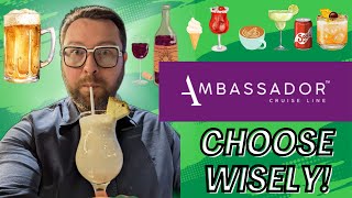 Ambassador Drinks Packages Explained in under 5 minutes [upl. by Archy]