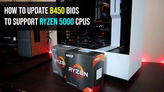 Ryzen 5000 on B450  BIOS Update Performance amp Compatibility [upl. by Meuser184]