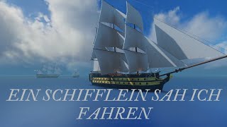 Ein schifflein sah ich fahrenGerman Folk song  English Lyrics  Roblox [upl. by Fruin]