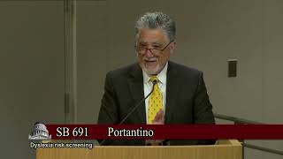 Senator Portantino introducing SB691 to the Senate Education Committee [upl. by Nies329]