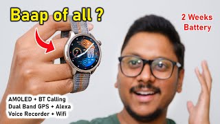 Baap of all Smartwatches😱 Amazfit Balance Unboxing amp Review [upl. by Arrotal]