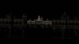 Mysore palace lighting’s music song mysore mysorepalace love travel [upl. by Sandell638]