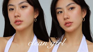 clean girl makeup no foundation [upl. by Rahsab]