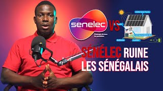 Senelec vole et tue la population Sénégalaise Oui le Solaire pour tous [upl. by Meehahs]