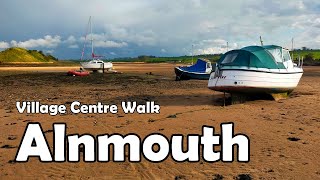 Alnmouth Northumberland【4K】 Village Centre Walk 2021 [upl. by Rockey318]