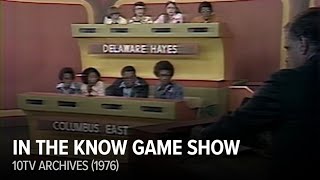 In the Know game show The 197576 tournament  10TV archives [upl. by Moyer]