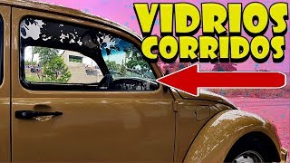 ÂżCOMO INSTALAR VIDRIOS CORRIDOS AL VOCHO  De Tocho Morocho [upl. by Drwde]