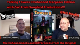 Towers II Enhanced Edition  New Atari Jaguar Game  From Songbird [upl. by Terchie280]