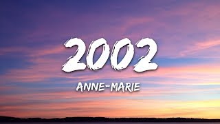 AnneMarie  2002 Lyrics [upl. by Aros]