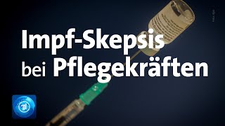 CoronaImpfung Vorbehalte bei Pflegenden [upl. by Abita]