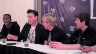 LeakyCon 2012 The Warblers Interview [upl. by Nayr444]