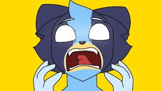 Watamote meme  Bluey horror AU [upl. by Kos57]