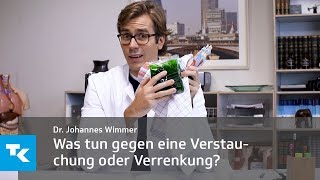 Was tun gegen eine Verstauchung Verrenkung oder Zerrung  Dr Johannes Wimmer [upl. by Yobybab]