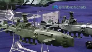 Space Battleship Yamato related items at Shizuoka Hobby Show in 2012 [upl. by Anirhtak]