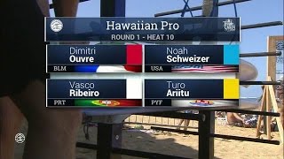 2016 Hawaiian Pro Round One Heat 10 [upl. by Koziarz]