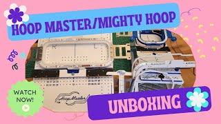 Unboxing and Setting Up the New Hoop Master [upl. by Alma]