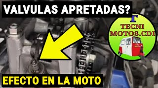 Valvulas Apretadas Qué Ocurre en la Moto😡😎 [upl. by Rednijar472]