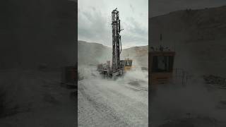 Dusty Epiroc Rotary Blasthole Drilling Rigs In Action shorts [upl. by Inavoj]